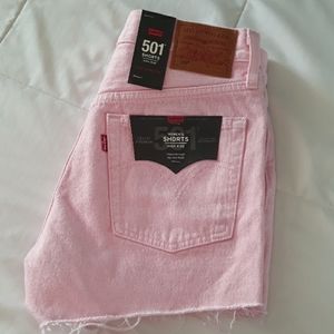 NTW Levi's 501 Pink Shorts